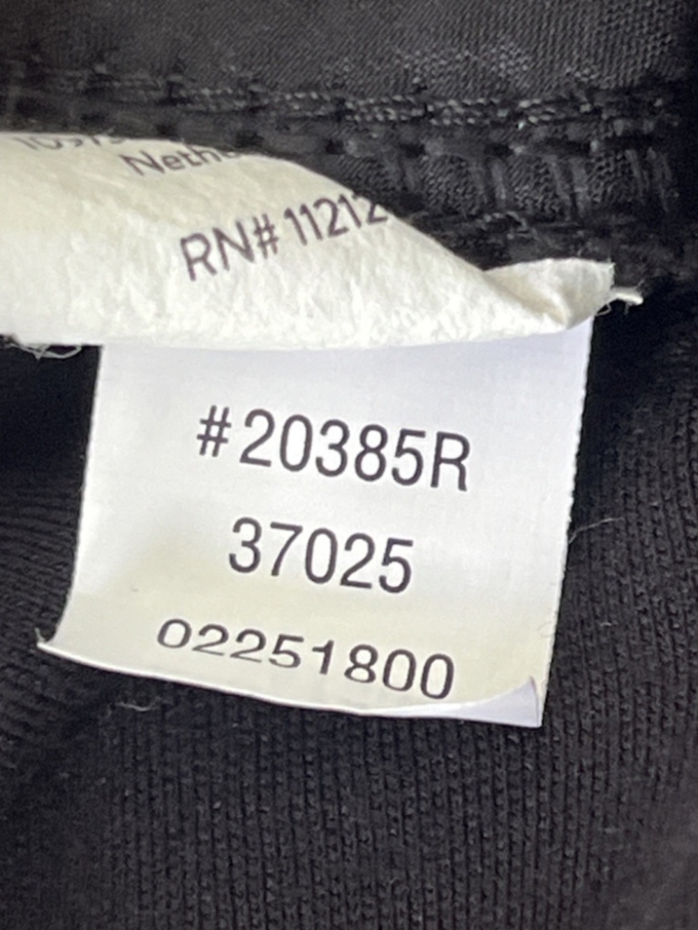 SPANX The Perfect Wide Leg Ponte Knit Trouser Pant in Black 20385R Large - Picture 7 of 7